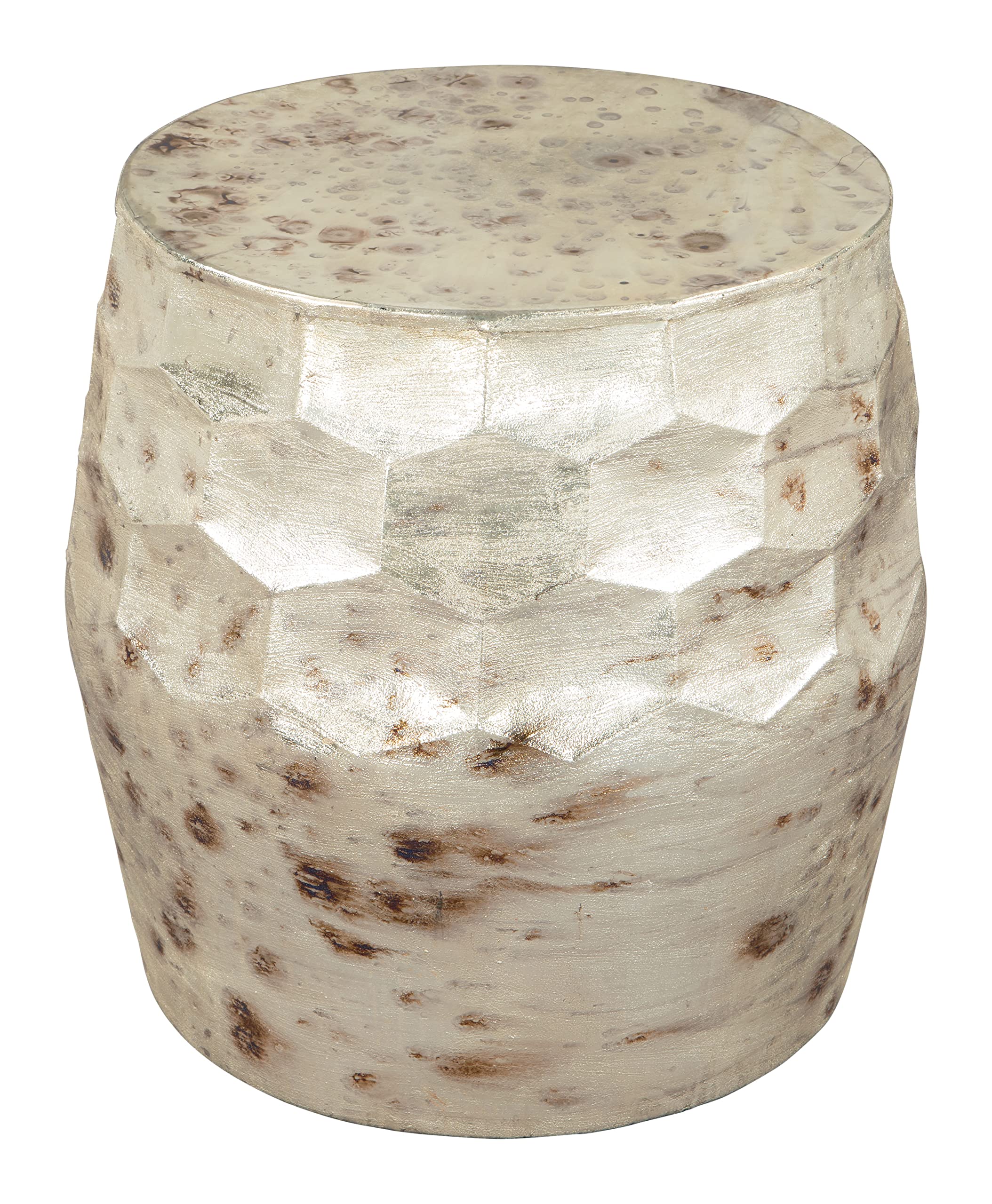 Zuo Pam Side Table Antique Beige