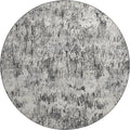 Camberly Cm1 Black Casual Rug Round 8' X 8'