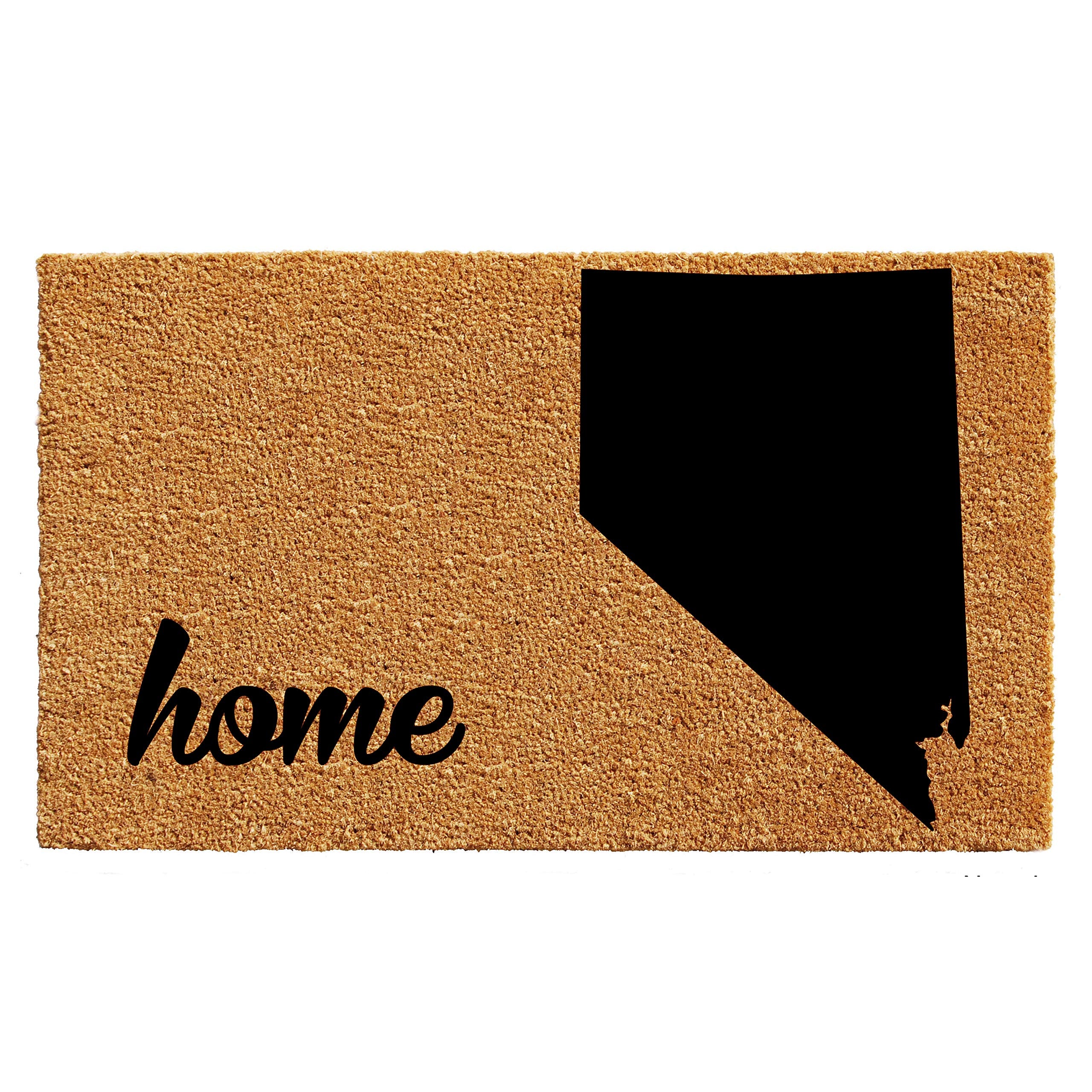 Calloway Mills 105322436 Nevada Doormat, 24' X 36', Natural/Black