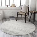 Livabliss Chester Boho Moroccan Area Rug,10' Round,Grey
