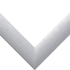 Craig Frames Contemporary Picture Frame, 20 X 30 Inch, Brushed Silver