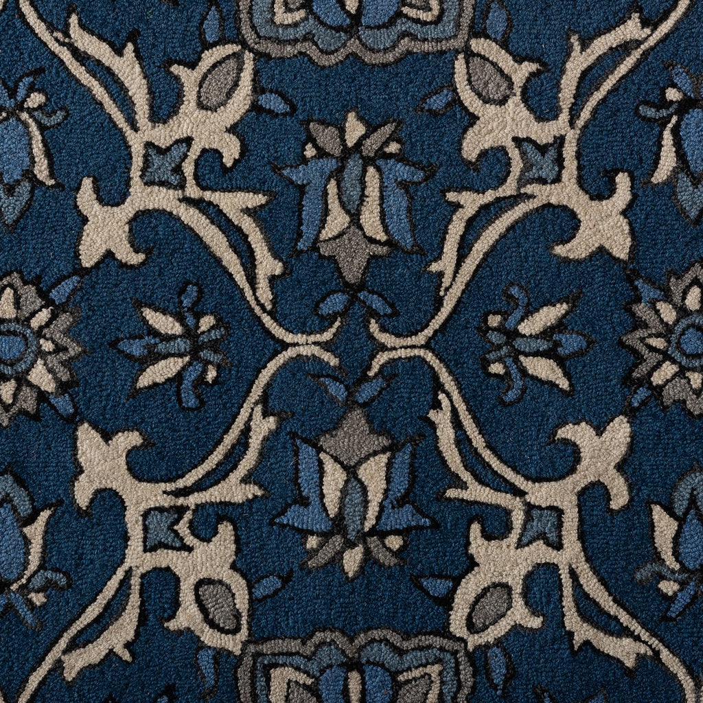 Baxton Studio Linwood Modern and Contemporary Ivory Hand-Tufted Wool Area Rug