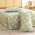Story@Home King Size Bedsheet | Air Cotton Flatsheet King Size With Two Pillow Covers| 240 Tc | Super Soft Bed Sheet For King Si