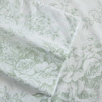 Laura Ashley - Twin Sheets, Cotton Percale Bedding Set, Lightweight & Breathable Home Decor (Toile Delight Green, Twin)