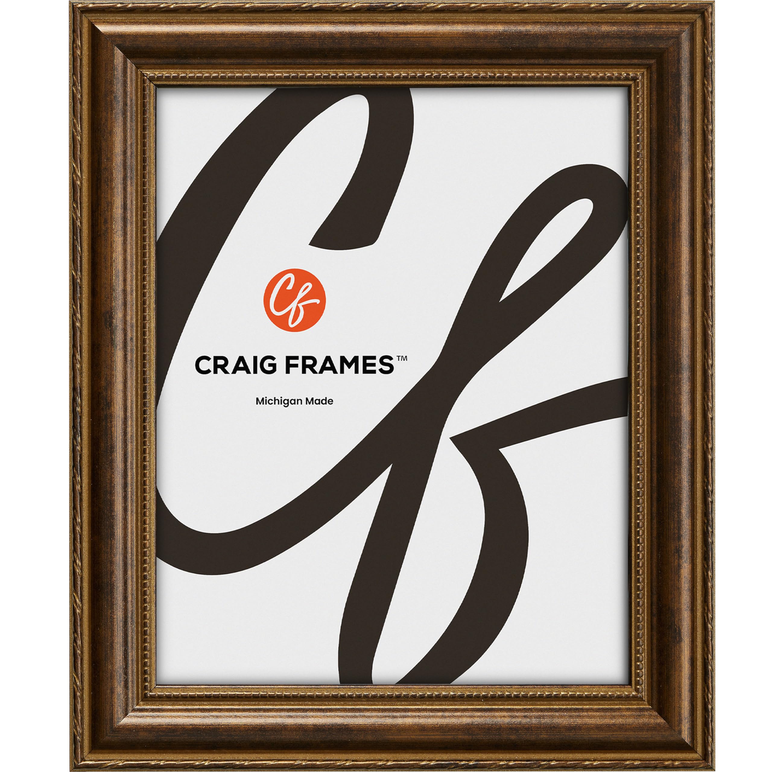 Craig Frames Victoria, 21x31 Picture Frame, Ornate Bronze