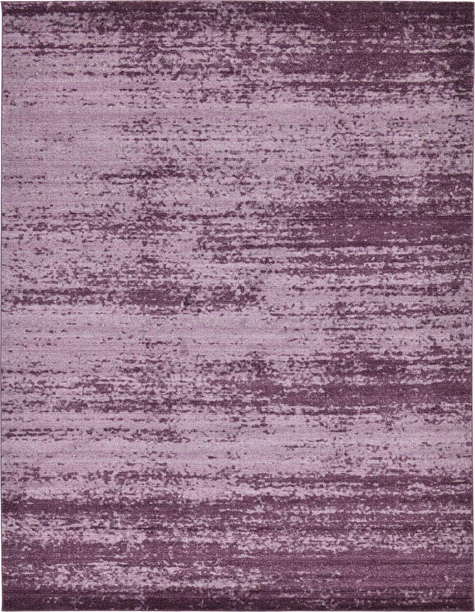 Unique Loom Del Mar Collection Area Rug - Lucille (10'x 13' Rectangle, Violet)