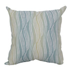 Blazing Needles Square Polyester Jacquard Throw Pillows, 17", Clove Seagla 2 Count
