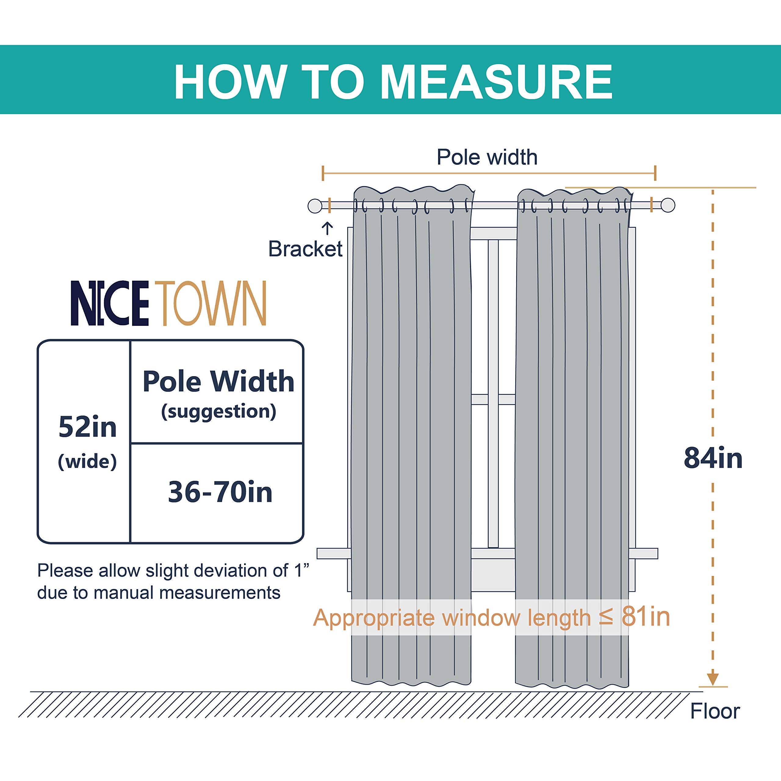 Nicetown White Sheer Linen Curtains For Windows 84 Inch Length, Grommet Top Semi Sheer Vertical Drapes Privacy With Light Filter