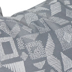 Blazing Needles Square Polyester Jacquard Throw Pillows, 17", Nina Greyst 4 Count