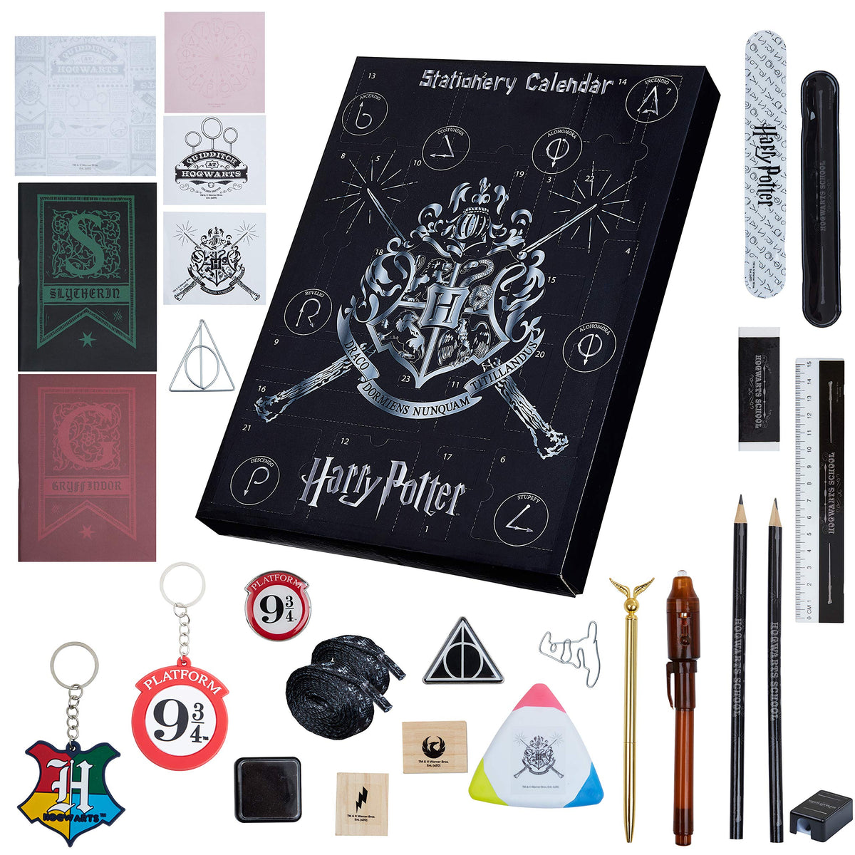 Harry Potter Advent Calendar 2022, Stationery Advent Calendar for Boys and Girls, Gifts for Kids