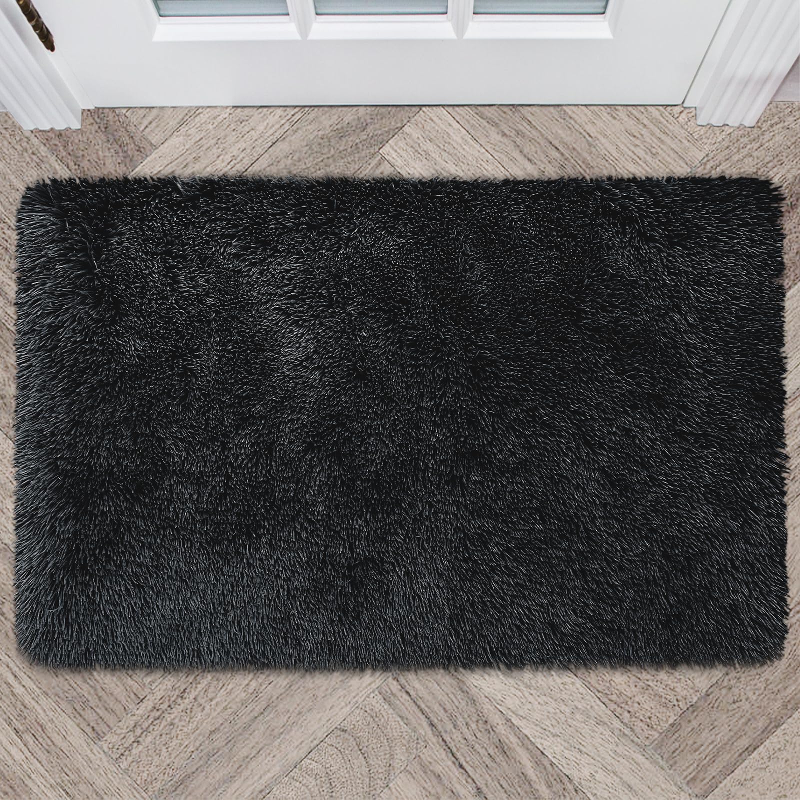 yulidayang Ultra Soft Fluffy Area Rugs for Bedroom 2x3 Feet, Shaggy Plush Living Room Shag Furry Floor Rugs, Non-Slip Rugs for L