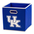 Franklin Sports NCAA Kentucky Wildcats Collapsible Storage Bin - Made to Fit Storage Bin Shelf Organizers - 10.5 x 10.5