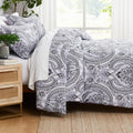 Southshore Fine Living, Inc. Twin Extra Long Comforter Set, Down Alternative Boho Bedding Set, Paisley Print Bedspread, Boho Com