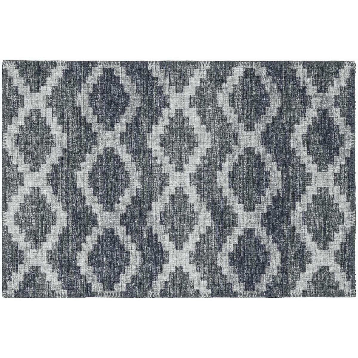 Sedona Sn9 Black Bohemian Rug Rectangle 5' X 7 ' 6"