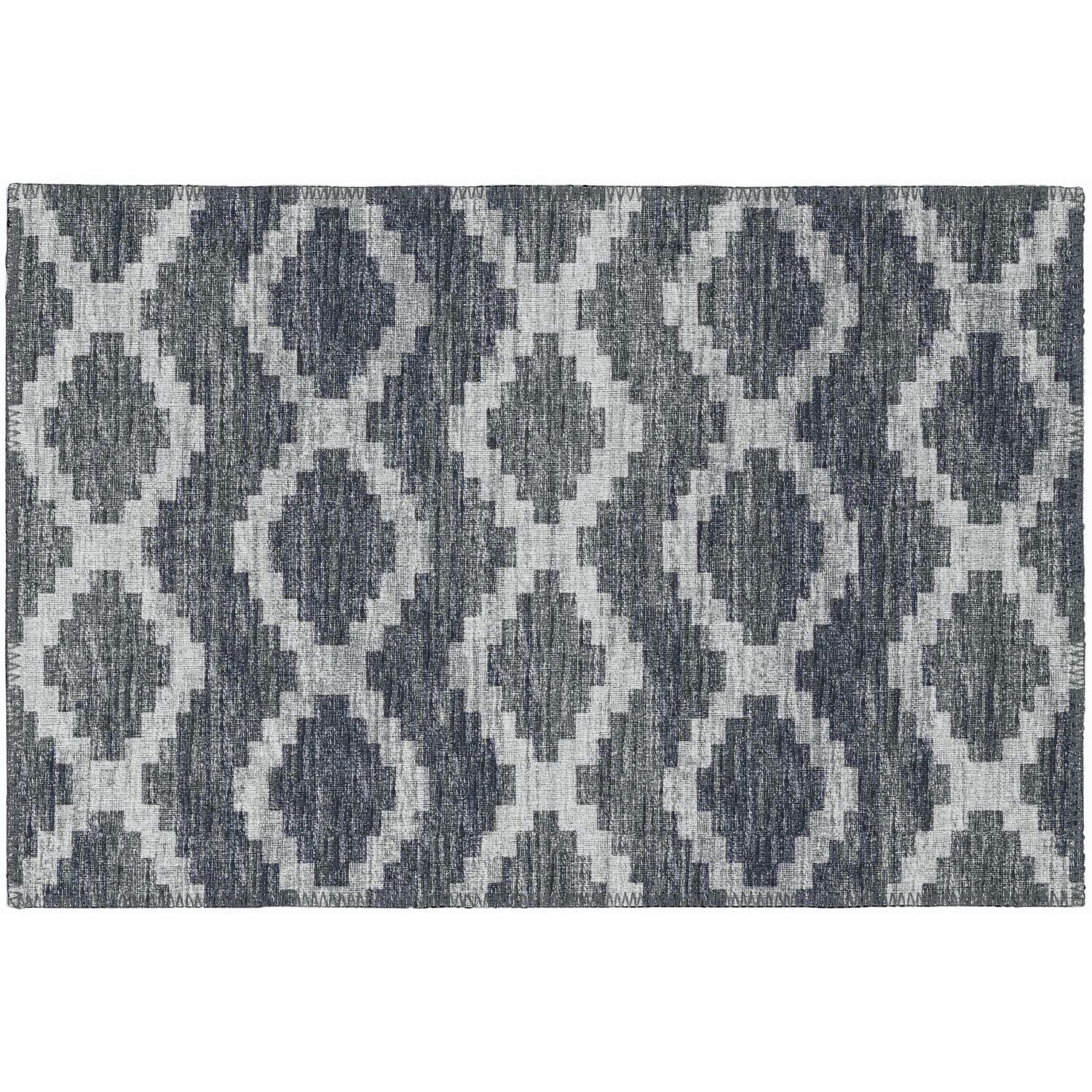 Sedona Sn9 Black Bohemian Rug Rectangle 10' X 14'