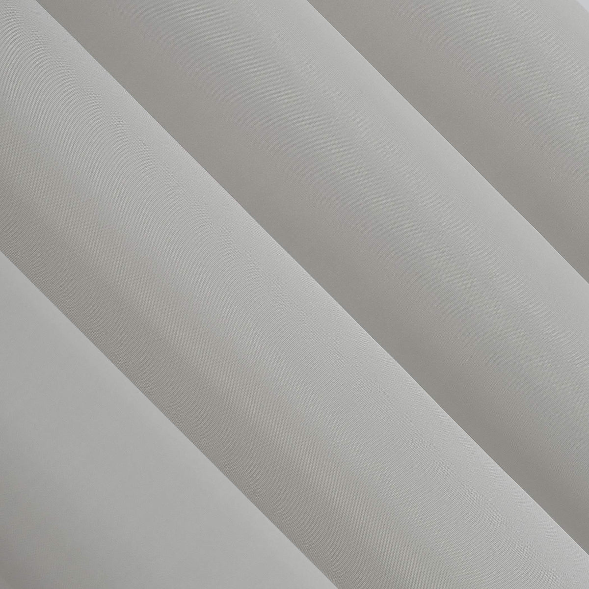 No. 918 53566 Emily Sheer Voile Rod Pocket Curtain Panel, 59'' X 84'', Silver Gray