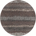 Winslow Wl4 Brown Transitional Rug Round 8' X 8'