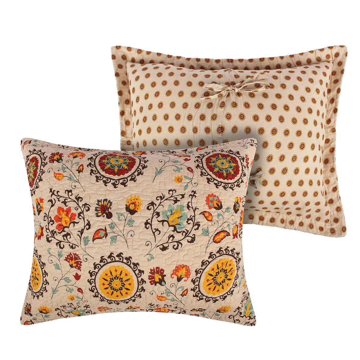 Greenland Home Fashions Andorra King Shammulti, Multicolor