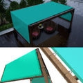 ColourTree 7  x 16  Turquoise Waterproof Pergola Sun Shade Canopy Replacement Cover UPF50, Commercial Grade 260 GSM Cloth for 