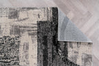 Rugshop Contemporary Abstract Circle Design Soft Area Rug 8'8'' X 12' Brown