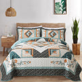 Vaputar Quilt King Size Bedding Set - 3 Pieces King Quilt Bedding Set, Boho King Size Quilt, Lightweight Reversible Coverlet Bed