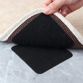 10pack Grippers for Rug, Non Slip Rug Pads Gripper for Hardwood Floors, Anti Slip Carpet Tape for Area Rugs, Anti Curling Rug No