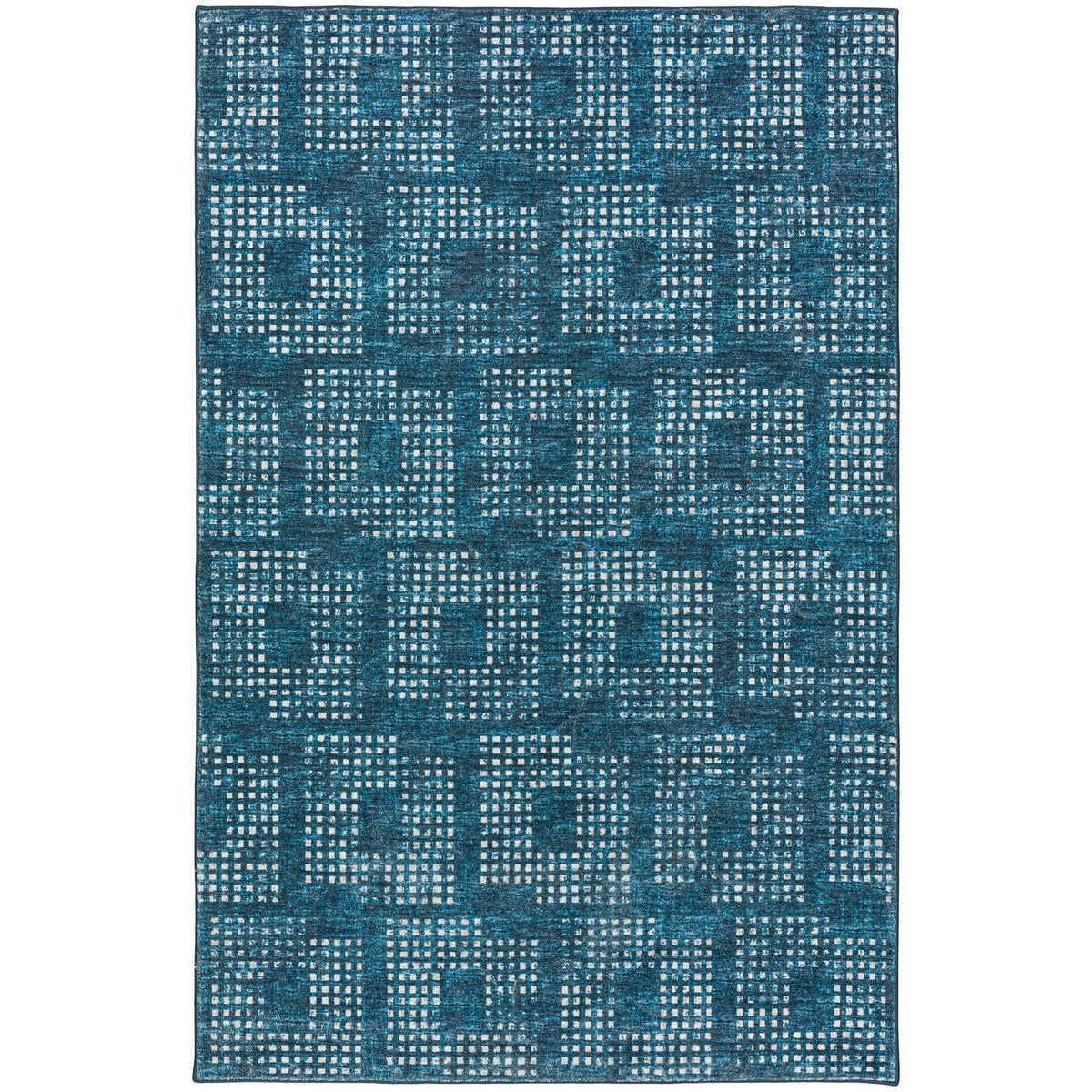 Delano Da1 Blue Transitional Rug Rectangle 10' X 14'