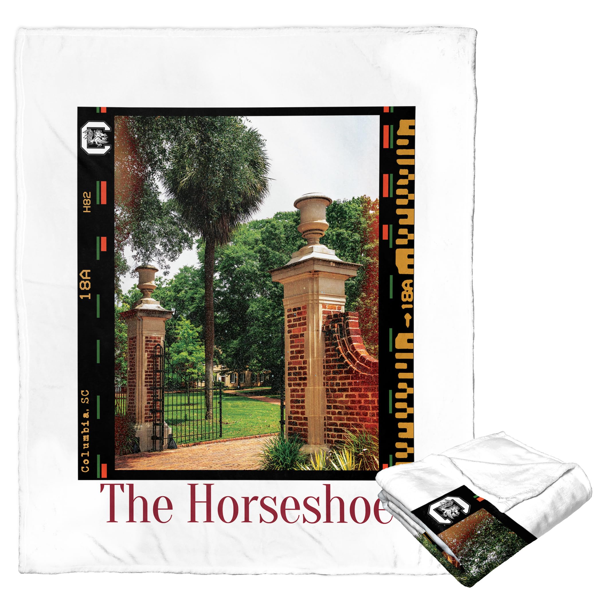 Ncaa Campus Life South Carolina Silk Touch Throw