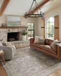 Loloi Magnolia Home by Joanna Gaines x Millie Stone/Natural 2-7 x 14 Runner Rug