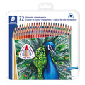 Staedtler Colored Pencils, Triangular Barrel, 4Mm, 72 Pieces (1278Cm72A6)