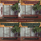 Trumiri Incense Sticks - Combo Pack Of 40 Insence-Sticks - 20 Cedar + 20 Pine - Insenses - Insents - Incents - Inscense - Incenc