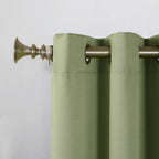 Sun Zero Becca Energy Efficient Grommet Curtain Panel, 40'' X 63'', Sage Green