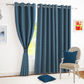 Story@Home Long Door Curtains 9 Feet Long Set Of 2 | Room Darkening Curtain | Quatrefoil Print | Thermal Insulated Curtain For L