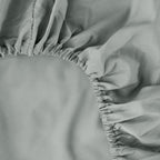 Ghooss Deep Pocket Fitted Sheet,Gray Full Fitted Sheet Only,Hotel Luxury 1500 Bedding - Wrinkle, Fade And Stain Resistant-1 Pack