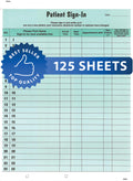 Tabbies Confidential Record Book, Green (14532), 125 Pack