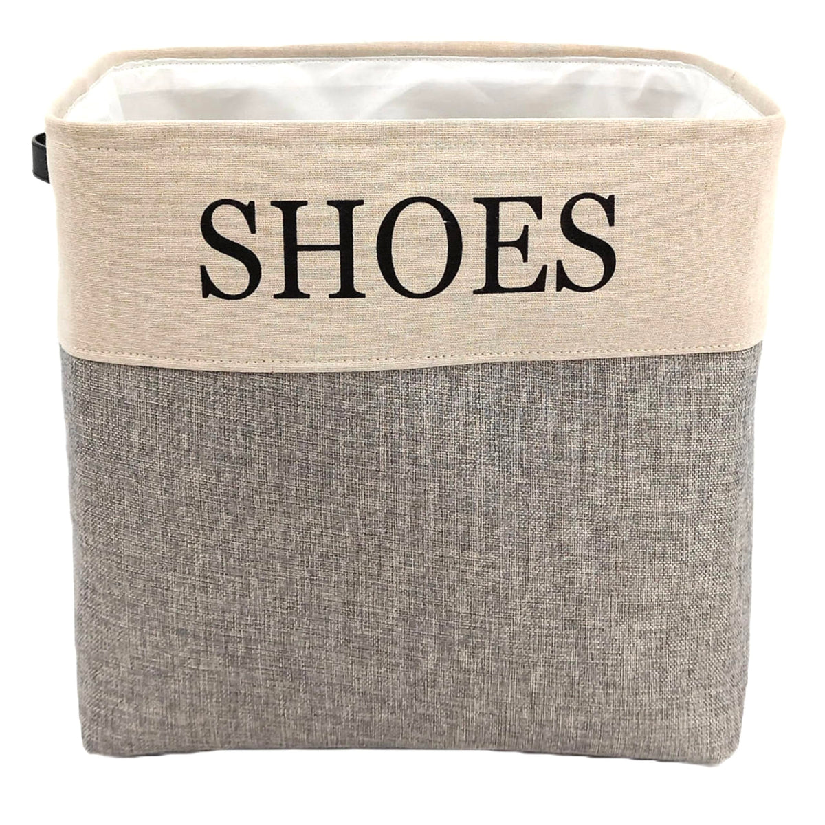 Shoe Storage Bin and Organizer for Hallway, Entryway or Mudroom. Space saver for many pairs of footware to store in one stylish 
