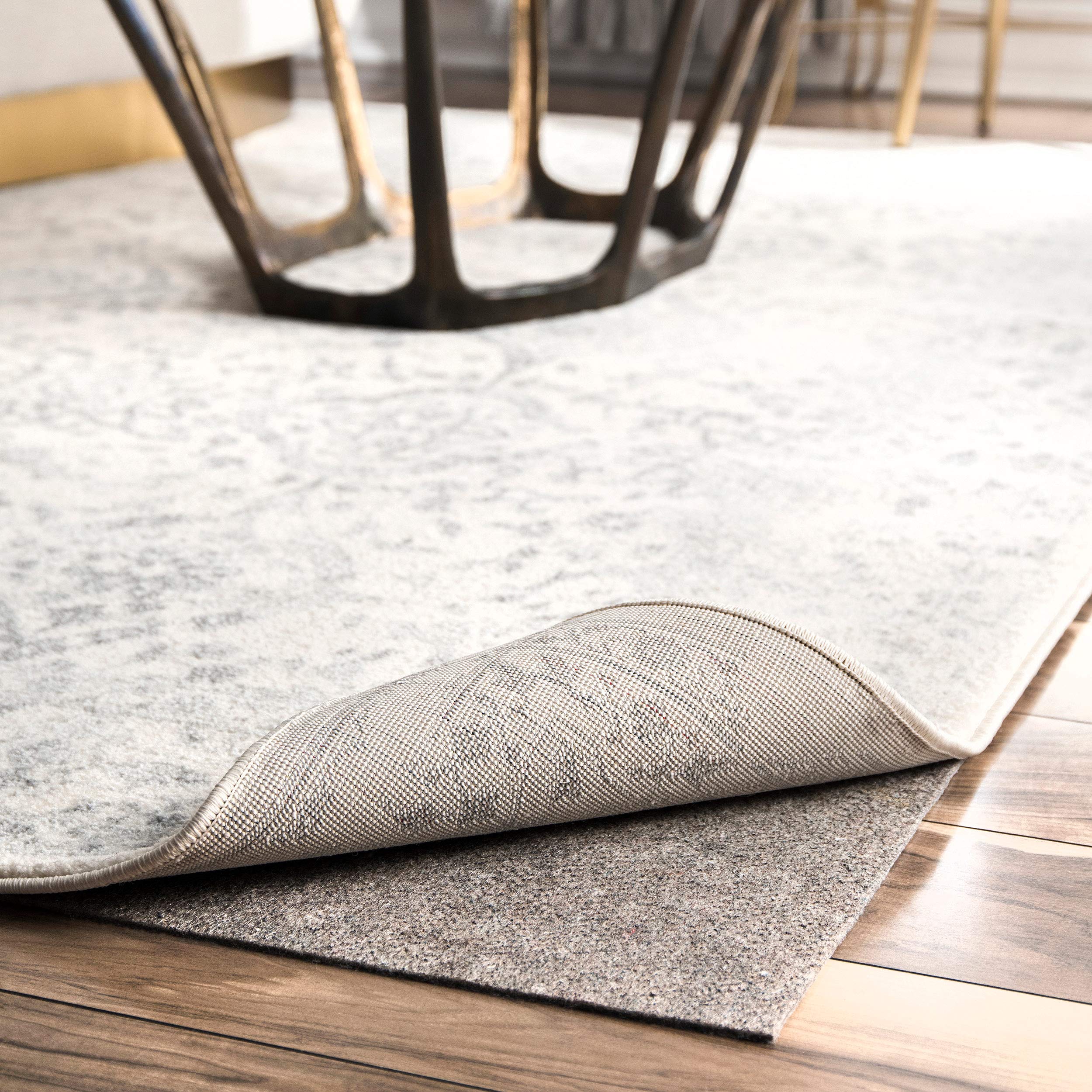 nuLOOM Brody Eco-Friendly Non Skid Rug Pad, 6x9, Grey