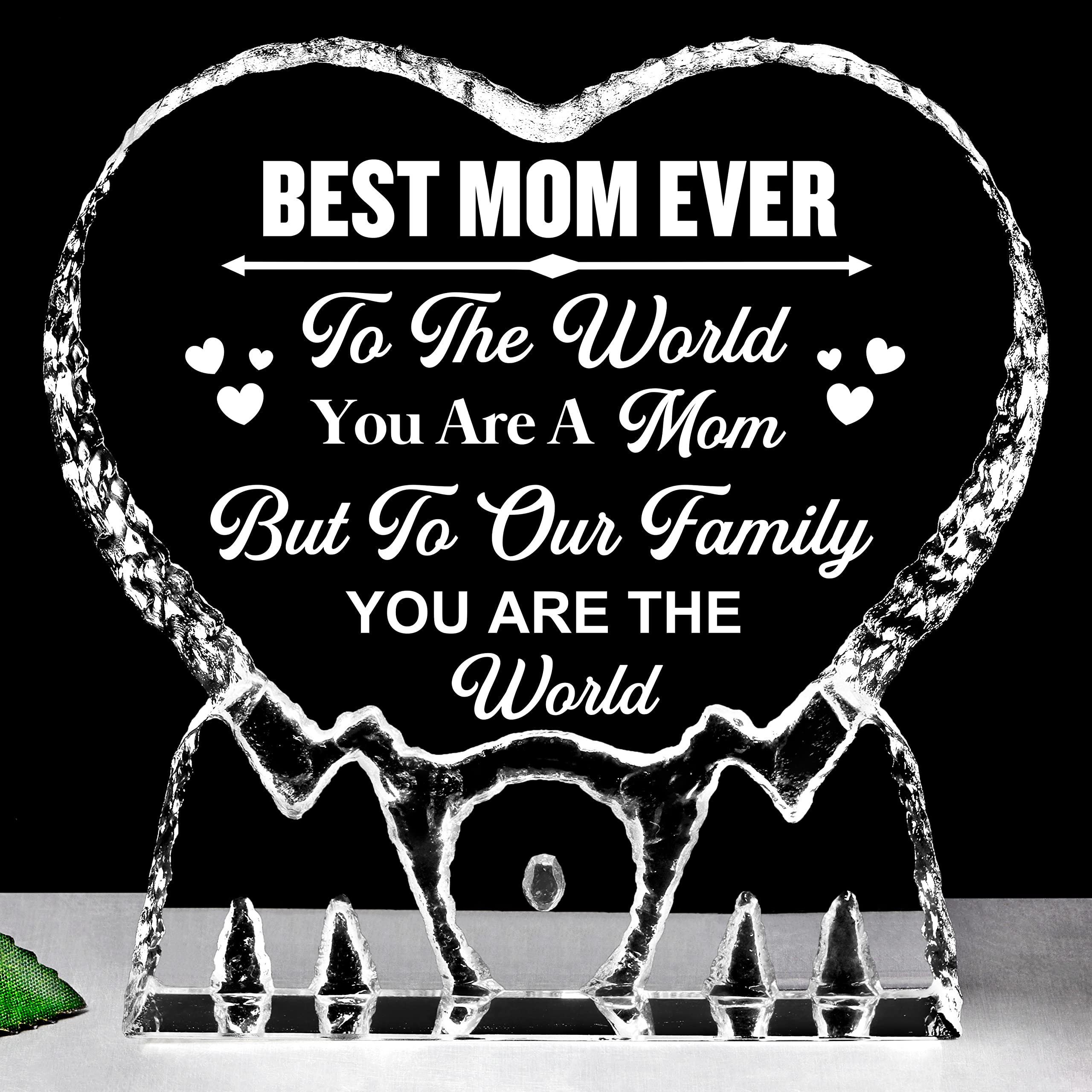 Zhshwat Christmas Birthday Gifts For Mom, Gifts For Mom From Daughter/Son,Valentine'S Anniversary Mothers Day Crystal Gifts For