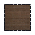 Vicllax Shade Fabric Sun Shade Cloth Privacy Screen With Grommets For Patio Garden Pergola Cover Canopy 10X10 Ft, Mocha