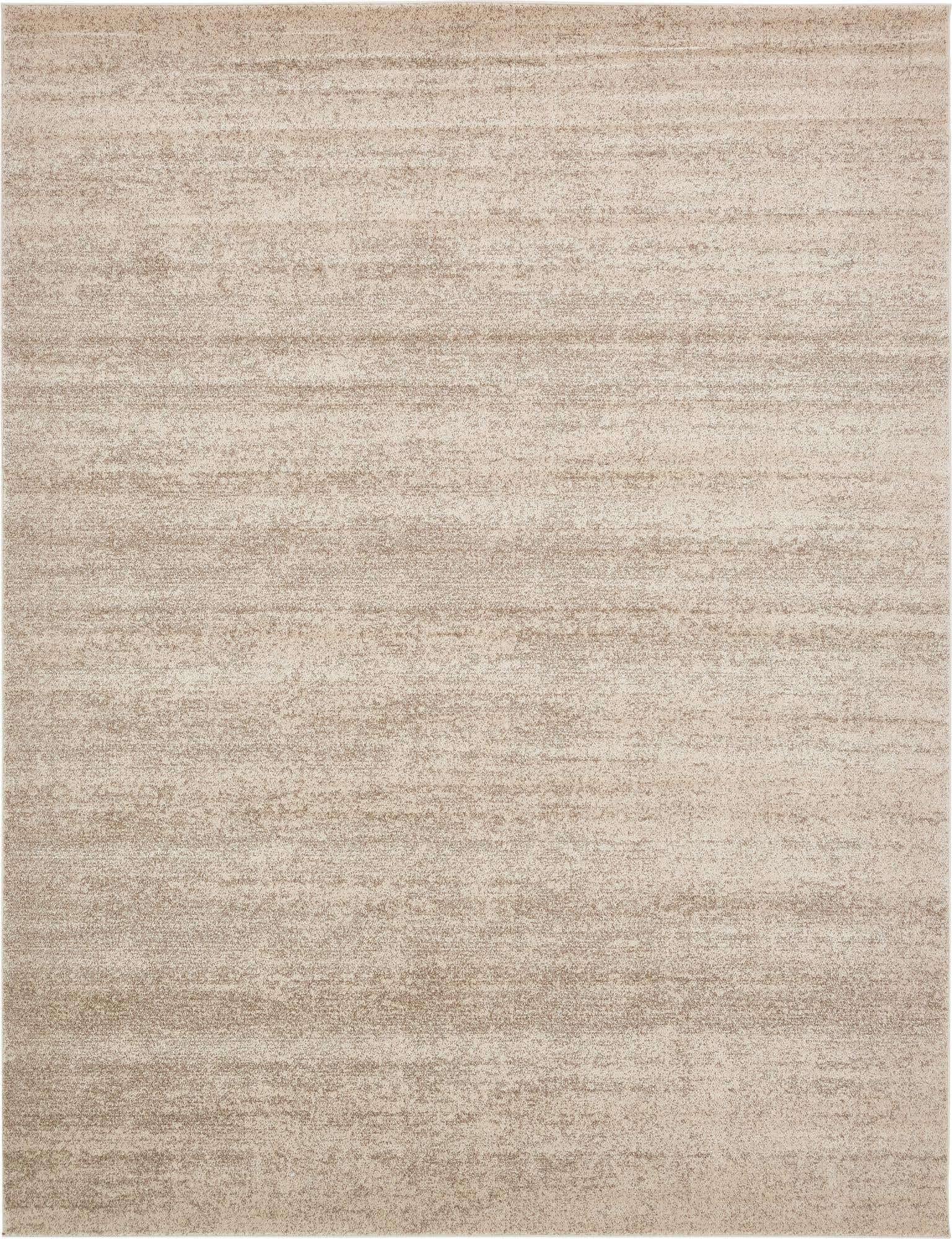 Unique Loom Del Mar Collection Area Rug - Lucille (10'x 13' 1'' Rectangle, Bone Beige)