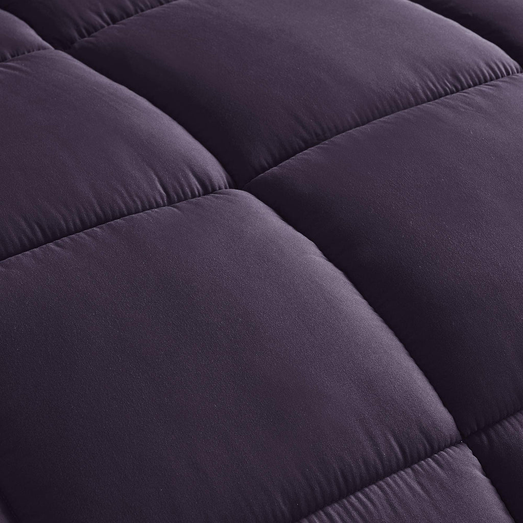 Chezmoi Collection 2-Piece Down Alternative Comforter Set - Lightweight All Seasons Luxurious Brushed Microfiber Comforter (Twin