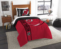 Northwest NHL New Jersey Devils Comforter and Sham Set, Full/Queen, Draft