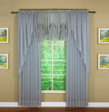 Today'S Curtain Emelia Original Voile Panel 108', Grey, 60' W X 108' L