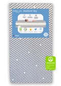 Simmons Kids Radiant Sky Dual Sided Baby Crib Mattress and Toddler Mattress, Waterproof, GREENGUARD Gold and CertiPUR-US Certifi