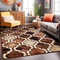 SUPERIOR Indoor Large Area Rug for Kitchen, Bedroom, Living Room, Entryway, Hallway with Jute Backing, Perfect for Hardwood Floo