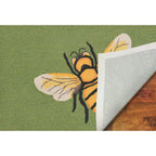 Liora Manne Frontporch Bee Indoor/Outdoor Rug, 2 Ft X 3 Ft
