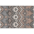 Sedona Sn2 Brown Bohemian Rug Rectangle 5' X 7 ' 6"