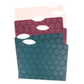 U Brands 3 Tab File Folders, Fleuri Jewel Tones, 24 Count