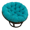 Blazing Needles Microsuede Papasan Cushion, 1 Count (Pack Of 1), Hunter Green