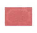 Laura Ashley Reversible Cotton 21 x 34 in. Bath Mat, Coral